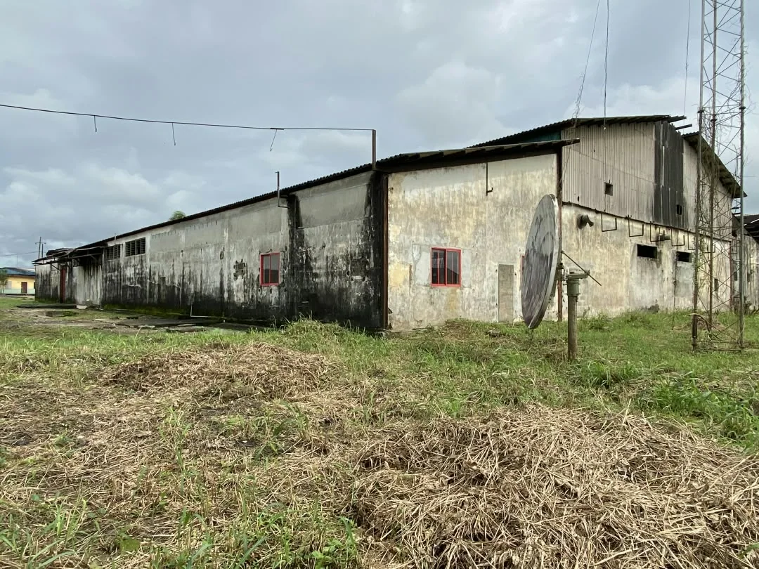 Existing side elevation